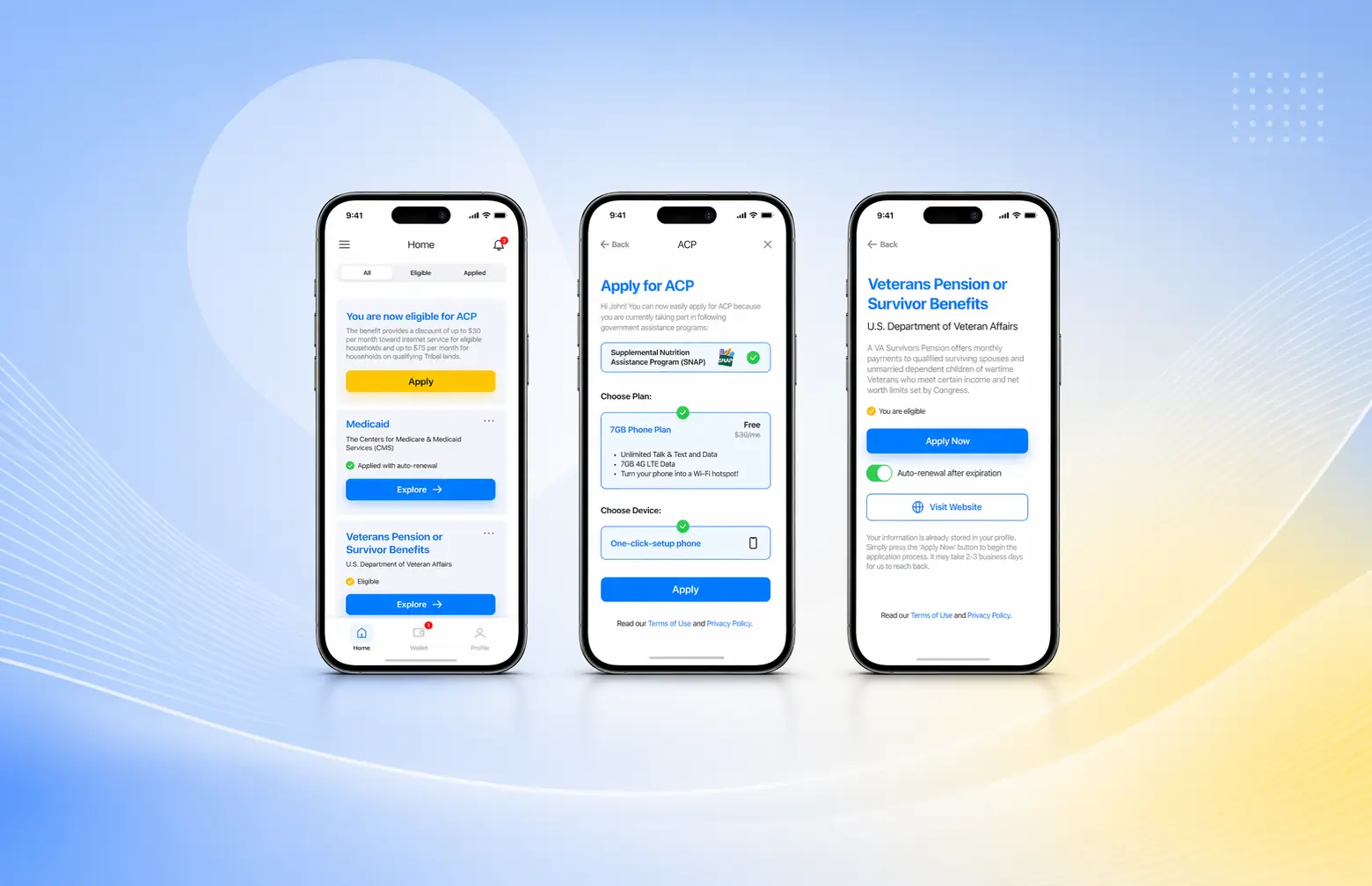 ACP mobile app